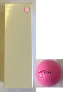 Oryx White Balls Sleeve of 3