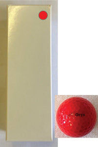 Oryx White Balls Sleeve of 3