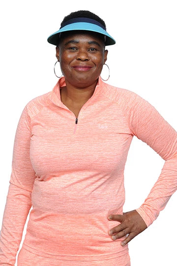 Ladies DriFit/Sleeve Zipper Tops