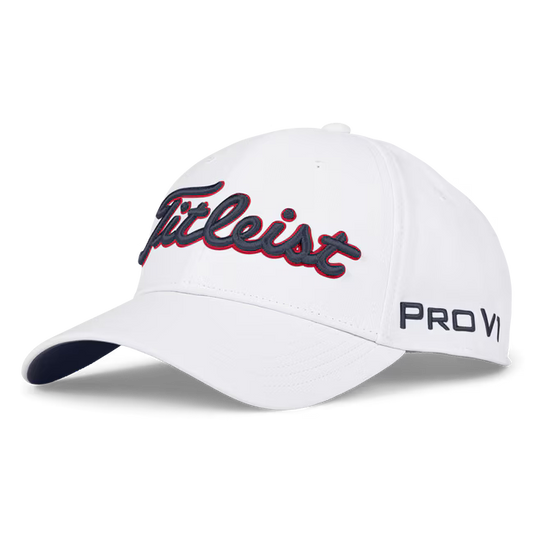Titleist Tour Performance Cap - WHITE/BLACK