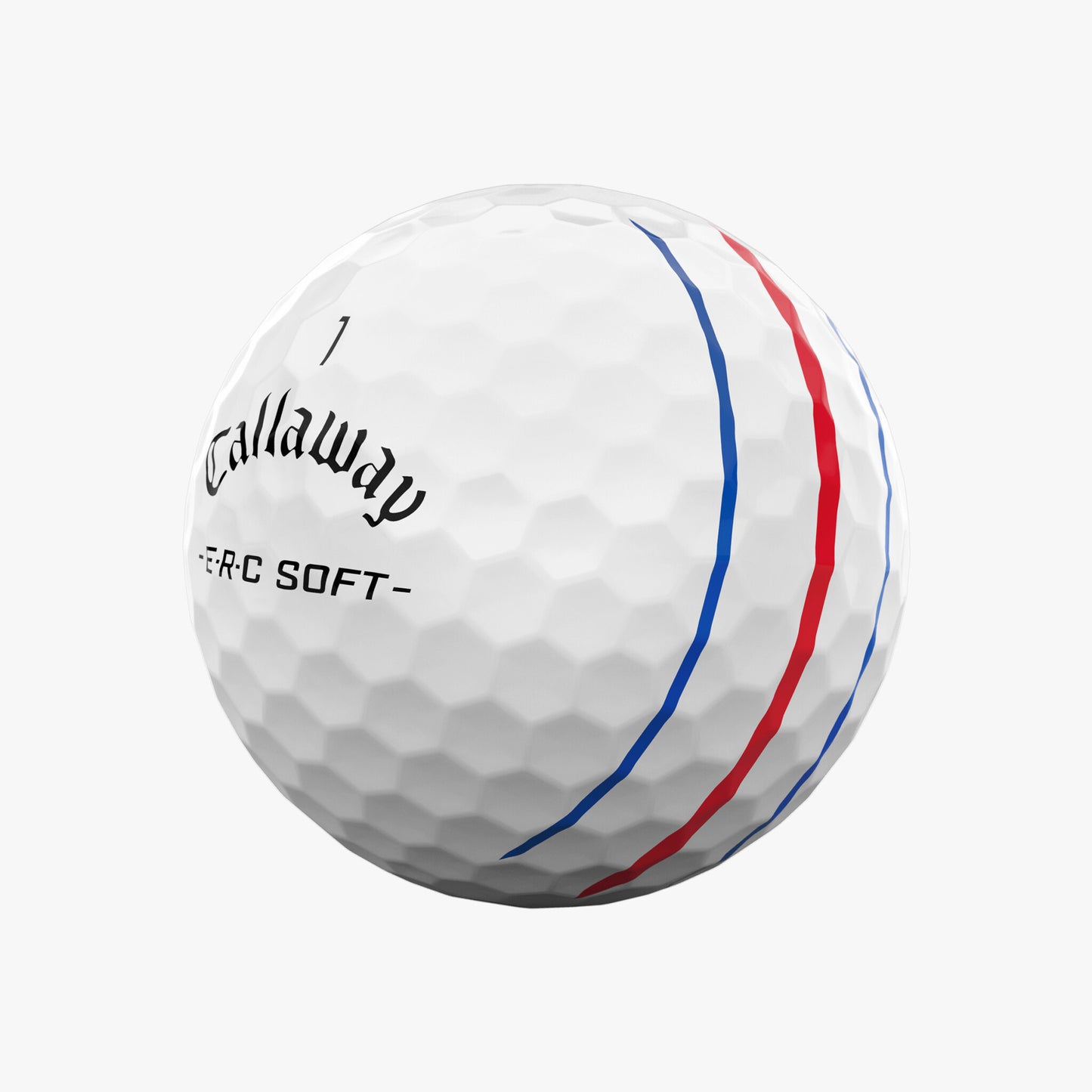 Callaway E.R.C Soft Triple Track White Golf Balls (Per Sleeve)