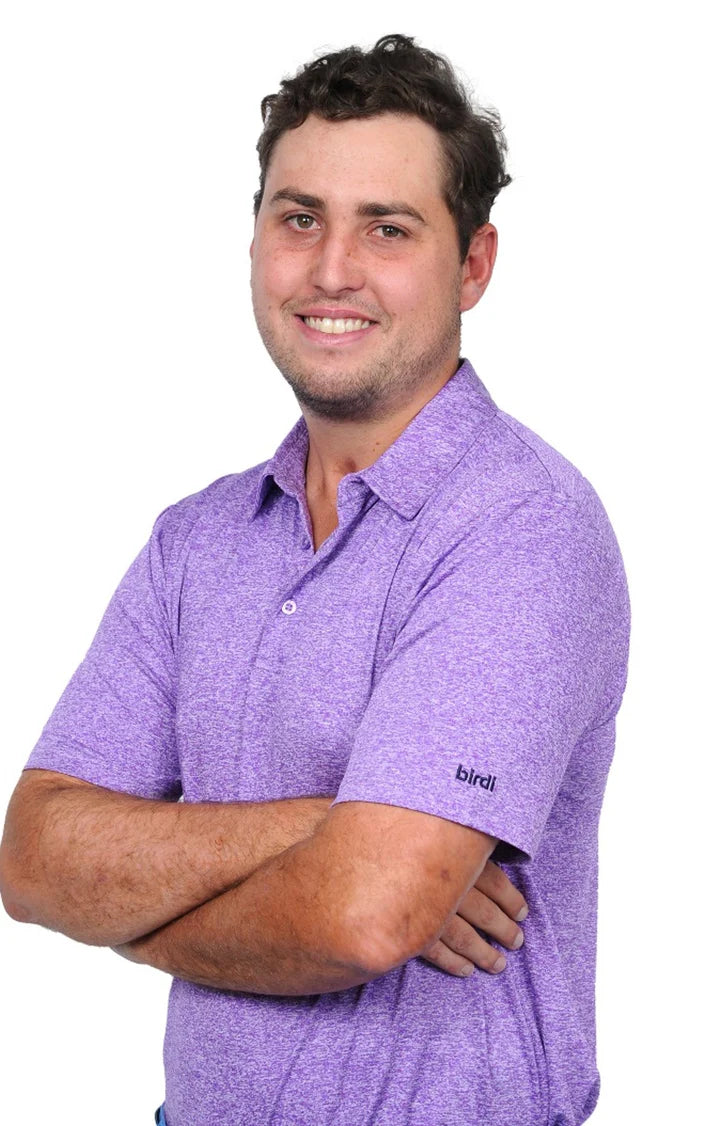 Birdie Melange Cationic Golf Shirts