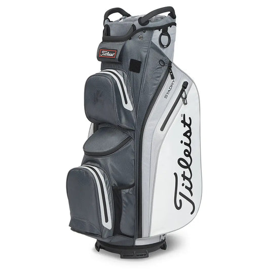 Titleist Cart 14 StaDry Bag - Charcoal/grey/White