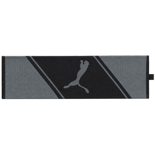 Puma Microfiber Tri-Fold Towel Black