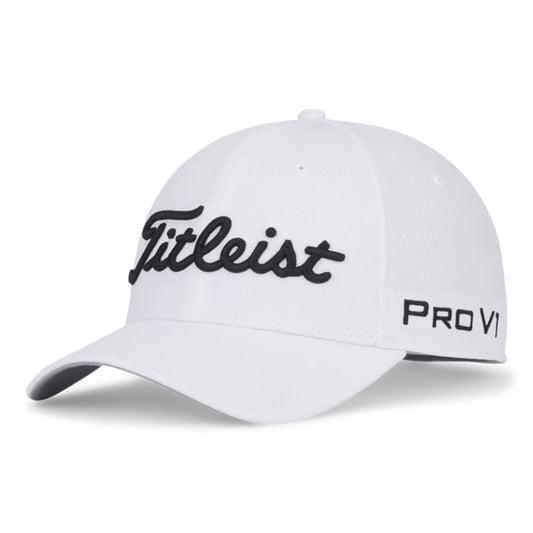 Titleist Tour Elite Fitted Cap - White/Black
