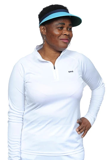Ladies DriFit/Sleeve Zipper Tops